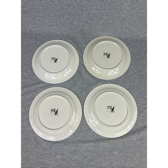 CHRISTMAS TREE Plates, 4 Small 7.5”, Stone Ware, Lynn’s, Vintage - Picture 7 of 16